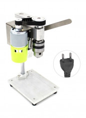 Electric Mini Drill Press Silver/Green/Black reviews Electric Mini Drill Press Silver/Green/Black