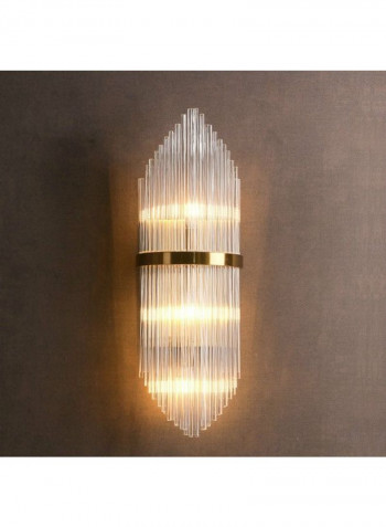 Crystal Wall Lamp Yellow