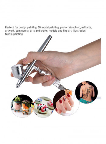 Multi-Purpose Airbrush System Set أسود