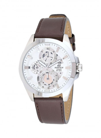 Men's Leather Analog Watch ESK-300L-7AVUDF