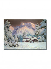 Hocheisgruppe Austria Canvas Wall Art Multicolour 22 x 32inch