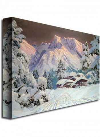 Hocheisgruppe Austria Canvas Wall Art Multicolour 22 x 32inch
