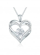 Forever Love Heart Pendant Necklace