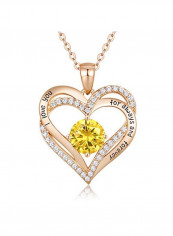 Forever Love Heart Pendant Necklace