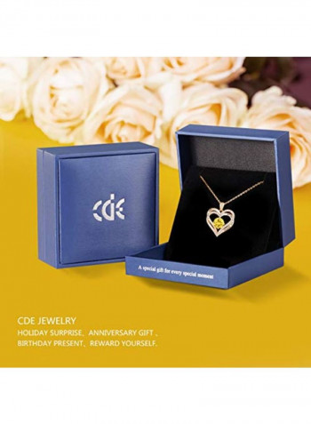 Forever Love Heart Pendant Necklace