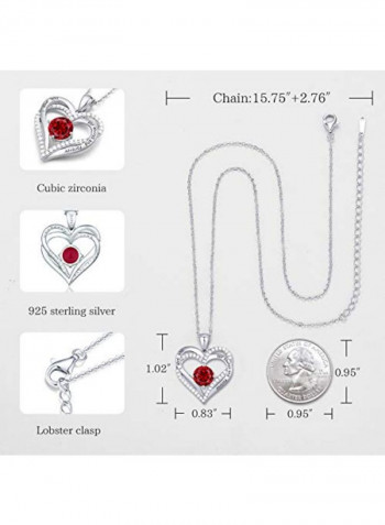 Love Heart Pendant Necklace