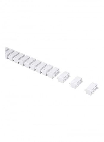 Cable Management Spine White 53.5inch