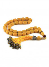 Amber Bakelite Prayer Beads