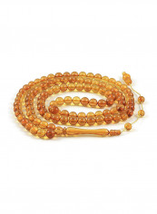 Amber Bakelite Prayer Beads