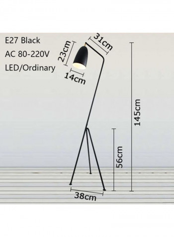 Iron Painted LED Adjustable Floor Lamp Green 80 x 40 x 30centimeter