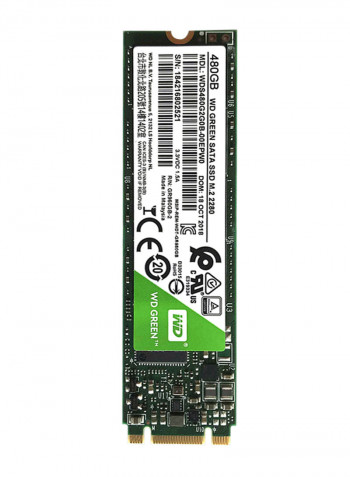 WD SATA 6GB/s M.2 2280 Hard Drive 480GB Green