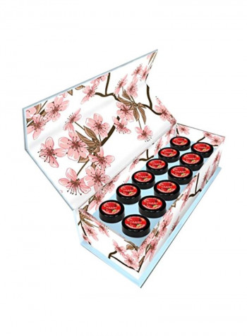 24-Piece Herbal Strawberry Flavoured Lip Balm 10g