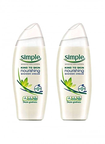 2-Piece Kind To Skin Nourishing Shower Cream 16.9ounce