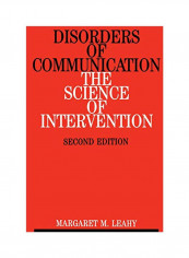 Disorders Of Communication:The Science Of Intervention Paperback 2