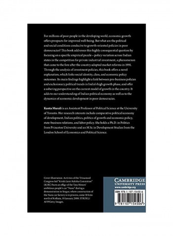 Caste, Class, And Capital: The Social And Political Origins Of Economic Policy In India Hardcover