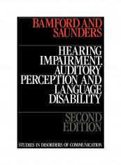Hearing Impairment, Auditory Perception And Language Disability Paperback 2
