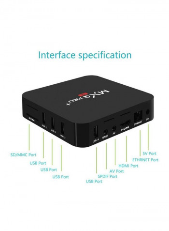 Amlogic Double Frequency Set Top box XD4039400 Black