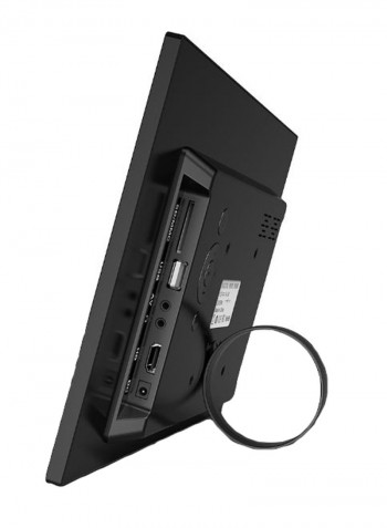 Digital Photo Frame With Remote Control Black