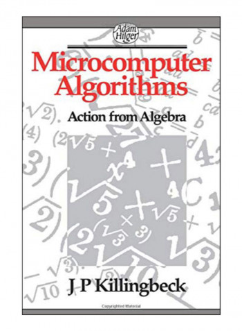 Microcomputer Algorithms Paperback 1st Edition