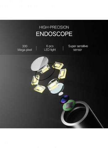 M9 Pro Intelligent High Definition Visual Ear-Stick Endoscope 39.3x36.7x24.7cm Green