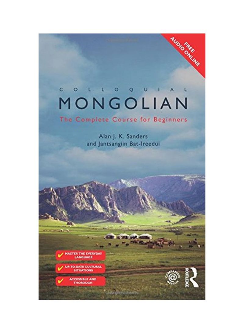 Colloquial Mongolian: The Complete Course For Beginners Paperback
