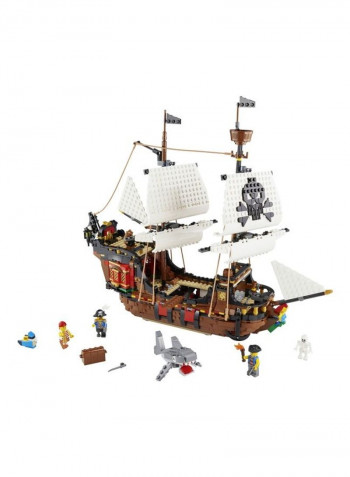 3-In-1 Creator Pirate Ship Building Set