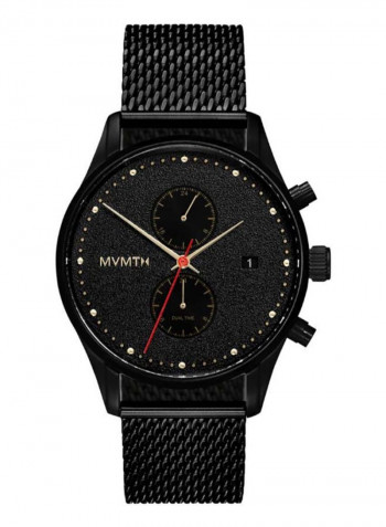 Men's Caviar Water Resistance Stainless Steel Analog Watch 28000052-D