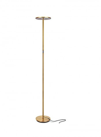 LED Torchiere Super Bright Floor Lamp Antique Brass 16.8 x 13 x 7.2inch