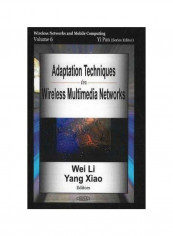 Adaptation Techniques In Wireless Multimedia Networks Paperback
