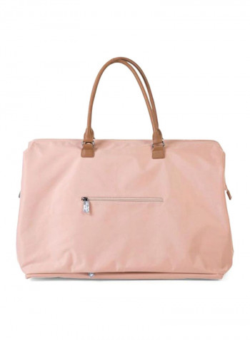 حقيبة مستلزمات أطفال بطبعة "Mommy Bag" - بيتش