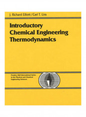 Introductory Chemical Engineering Thermodynamics Hardcover English by J. Richard Elliott