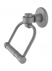 Brass Toilet Paper Holder Matte Grey 5.5x5x6inch