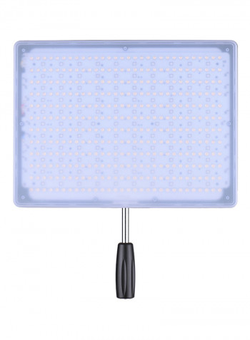 Professional RGB LED Video Light Black