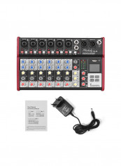 Portable 8-Channel Mixing Console Mixer