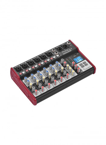 Portable 8-Channel Mixing Console Mixer