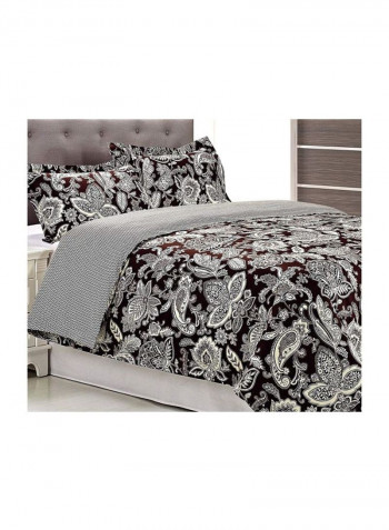 3-Piece Duvet Cover Set Multicolour Full/Queen