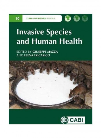 Invasive Species And Human Health Hardcover English by Giuseppe Mazza