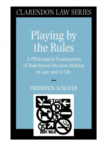 Playing By The Rules Paperback 1st Edition