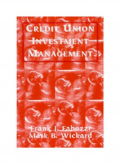 Credit Union Investment Management Paperback