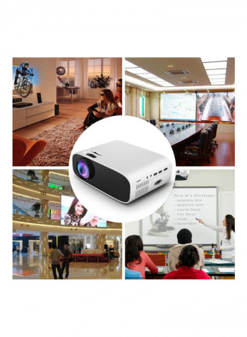 LED Projector Support White/Black