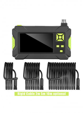 P30 Green Hand-Held Endoscopes Industrial 4.3Inch High-Definition 1080P Display Screen Borescope 19.5 x 18.0 x 6.6cm green