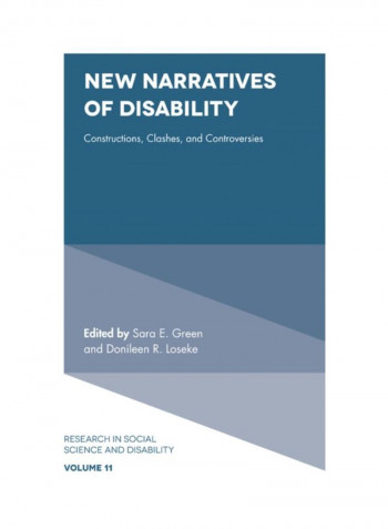 New Narratives Of Disability: Constructions, Clashes, And Controversies Hardcover