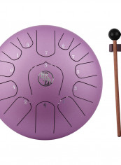 11 Inch Steel Tongue Drum 13-Notes C-Key Percussion Instrument
