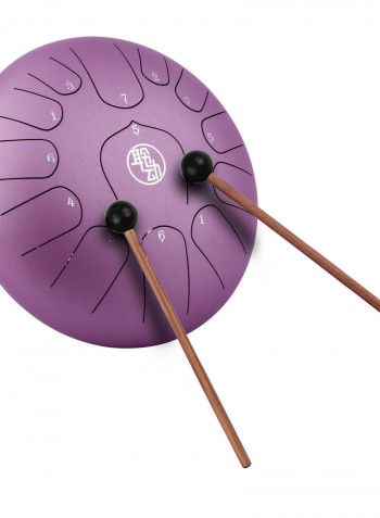 11 Inch Steel Tongue Drum 13-Notes C-Key Percussion Instrument
