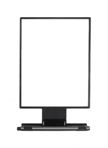 Fogless Mirror With Squeegee Black/Clear/Gold