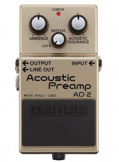 Acoustic Preamp Pedal AD-2 Beige/Black reviews Acoustic Preamp Pedal AD-2 Beige/Black