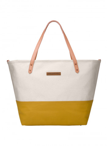 Downtown Tote Birch/Caramel