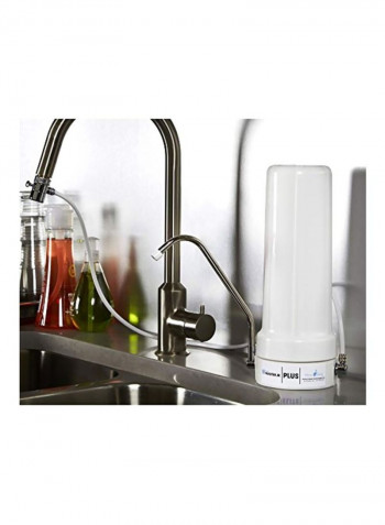 Counter-Top Water Filter White 5x5x12inch