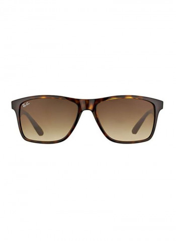 Men's UV-Protection Square Sunglasses - Lens Size: 58 mm