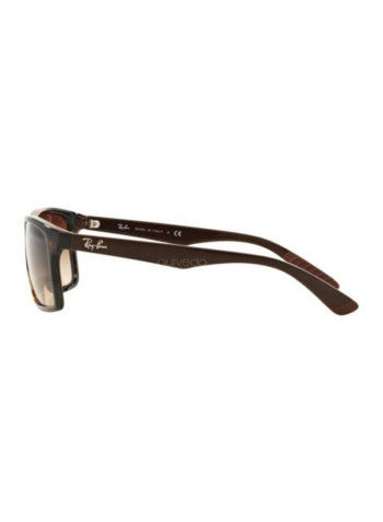 Men's UV-Protection Square Sunglasses - Lens Size: 58 mm
